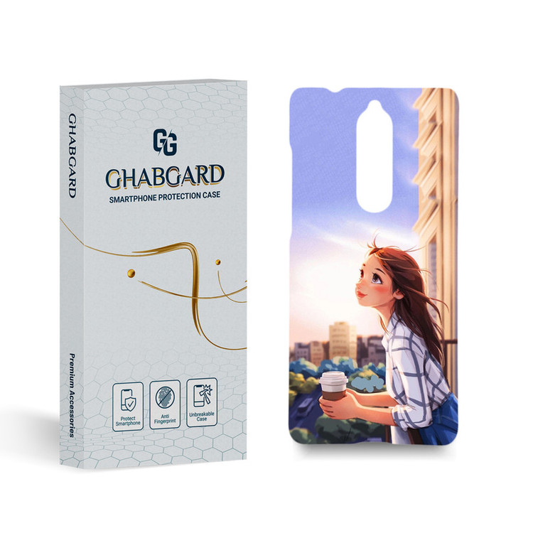 کاور قاب گارد مدل دخترانه مناسب برای گوشی موبایل نوکیا 5.1