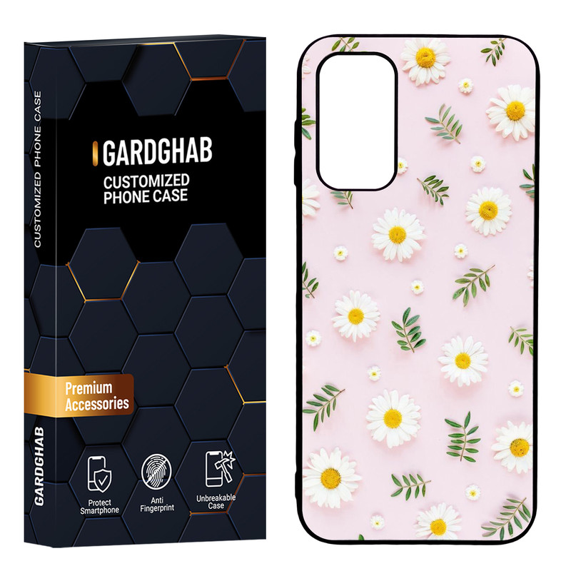 کاور گارد قاب مدل پشت گلس برگ مناسب برای گوشی موبایل سامسونگ Galaxy A14