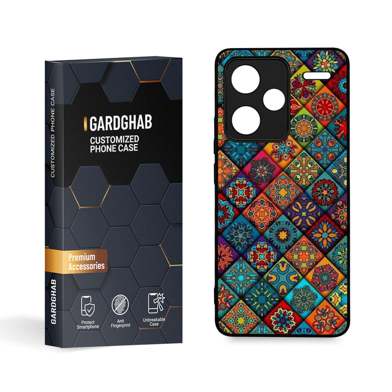 کاور گارد قاب مدل ساده مناسب برای گوشی موبایل شیائومی Redmi Note 13 Pro Plus 5G