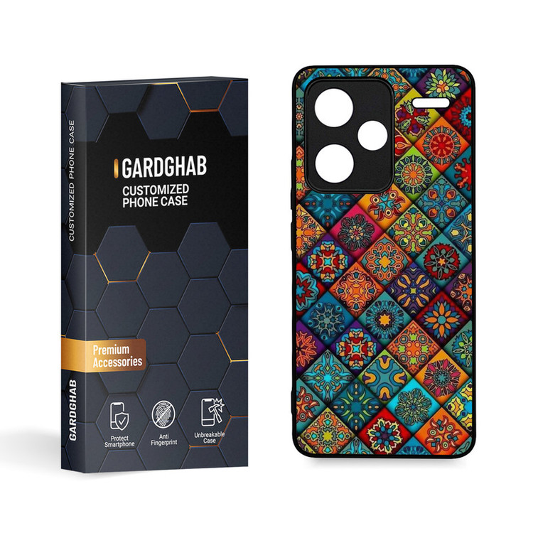 کاور گارد قاب مدل ساده مناسب برای گوشی موبایل شیائومی Redmi Note 13 Pro Plus 5G