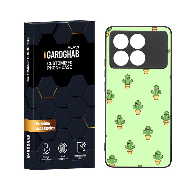 کاور گارد قاب علوی مدل دور ژله ای مناسب برای گوشی موبایل شیائومی Poco X6 Pro