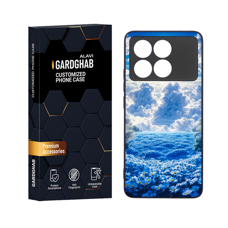 کاور گارد قاب علوی مدل دور ژله ای مناسب برای گوشی موبایل شیائومی Poco X6 Pro