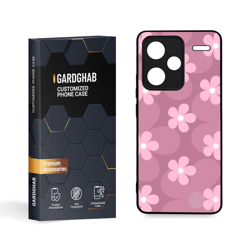 کاور گارد قاب مدل گل مناسب برای گوشی موبایل شیائومی Redmi Note 13 Pro Plus 5G