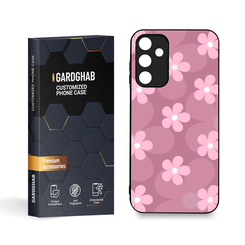 کاور گارد قاب مدل گل مناسب برای گوشی موبایل سامسونگ Galaxy A15 5G / A15 4G