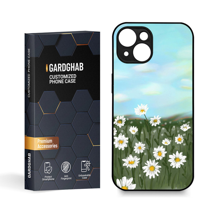 کاور گارد قاب مدل گل مناسب برای گوشی موبایل اپل iPhone 15