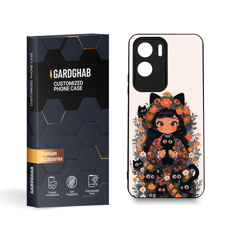 کاور گارد قاب مدل دخترانه مناسب برای گوشی موبایل آنر X50i \ 90 Lite 5G