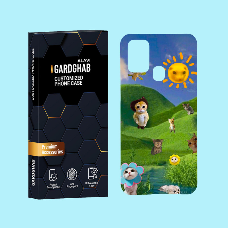 کاور گارد قاب علوی مدل کیوت مناسب برای گوشی موبایل سامسونگ Galaxy M31