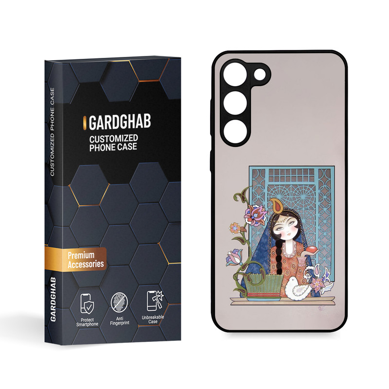 کاور گارد قاب مدل دخترانه مناسب برای گوشی موبایل سامسونگ Galaxy S23 Plus