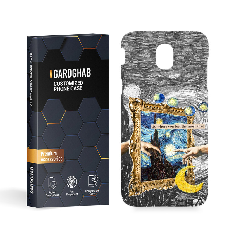 کاور گارد قاب مدل هنری مناسب برای گوشی موبایل سامسونگ Galaxy J5 Pro
