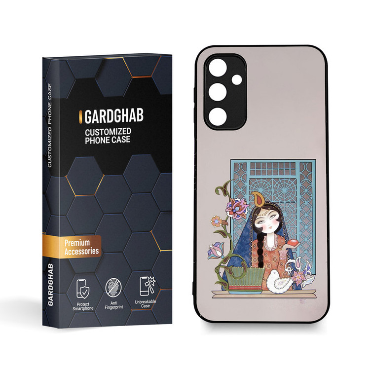 کاور گارد قاب مدل دخترانه مناسب برای گوشی موبایل سامسونگ Galaxy A24 4G