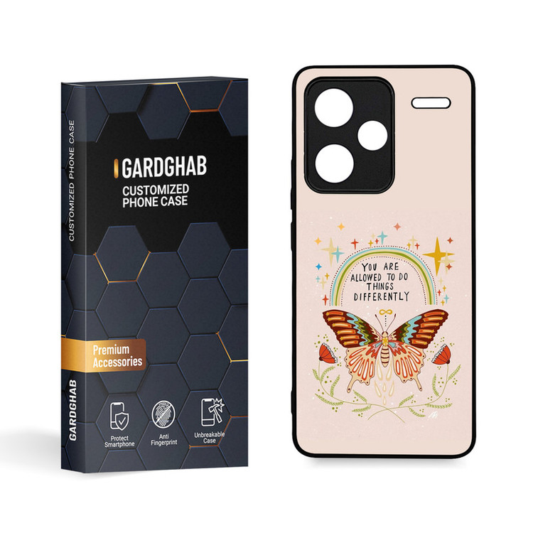 کاور گارد قاب مدل دخترانه مناسب برای گوشی موبایل شیائومی Redmi Note 13 Pro Plus 5G