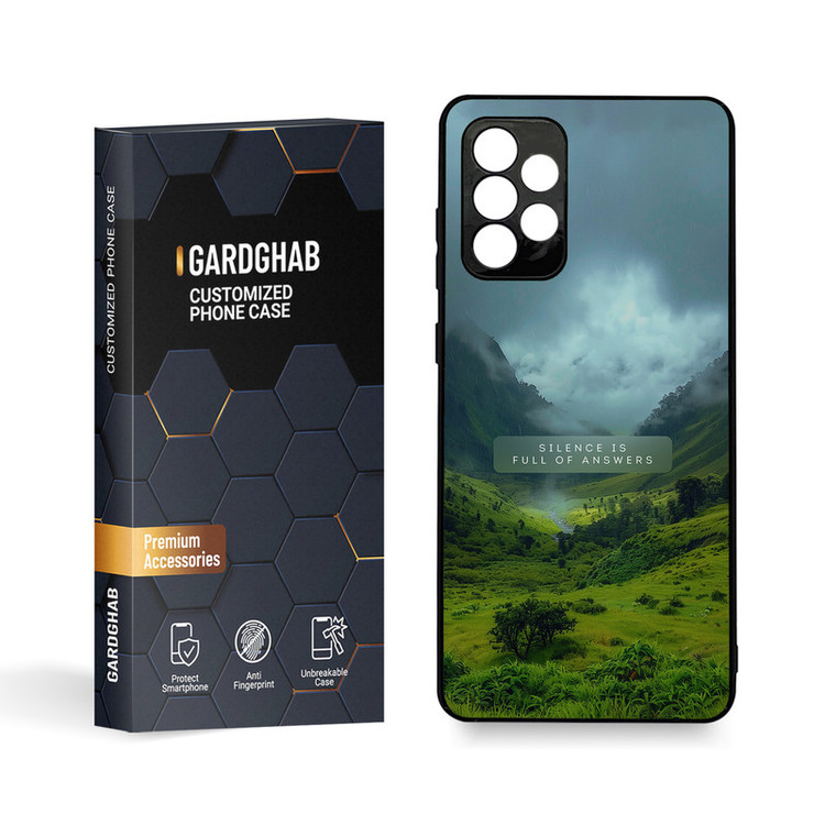 کاور گارد قاب مدل تکست مناسب برای گوشی موبایل سامسونگ Galaxy A72