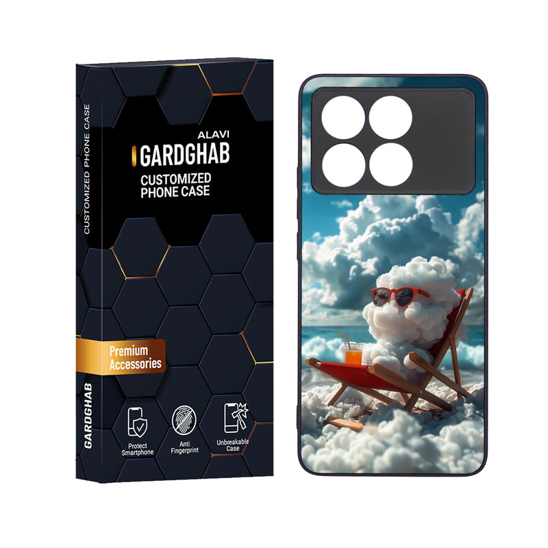 کاور گارد قاب علوی مدل دور ژله ای مناسب برای گوشی موبایل شیائومی Poco X6 Pro