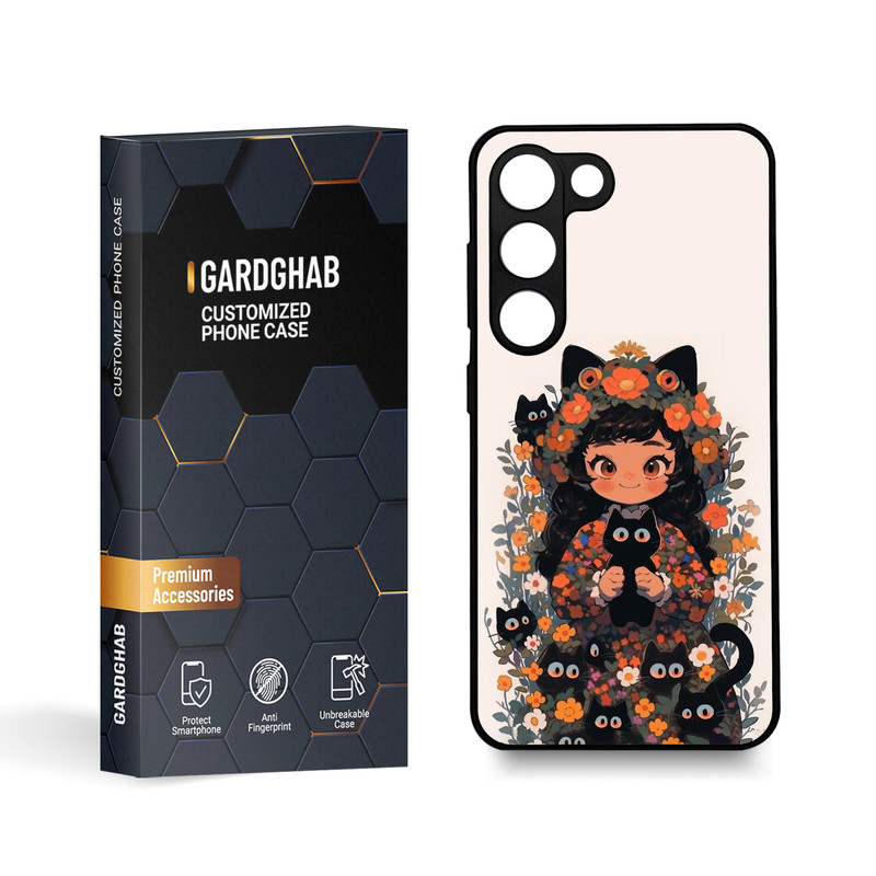 کاور گارد قاب مدل دخترانه مناسب برای گوشی موبایل سامسونگ Galaxy S23