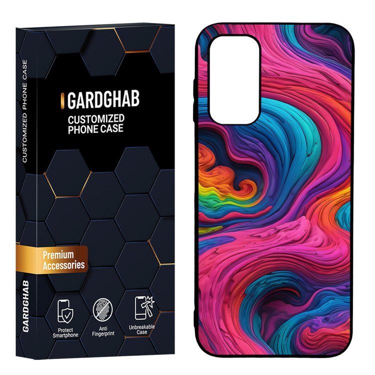 کاور گارد قاب مدل پشت گلس ساده مناسب برای گوشی موبایل سامسونگ Galaxy A14