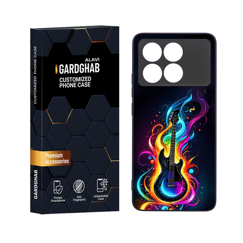 کاور گارد قاب علوی مدل دور ژله ای مناسب برای گوشی موبایل شیائومی Poco X6 Pro