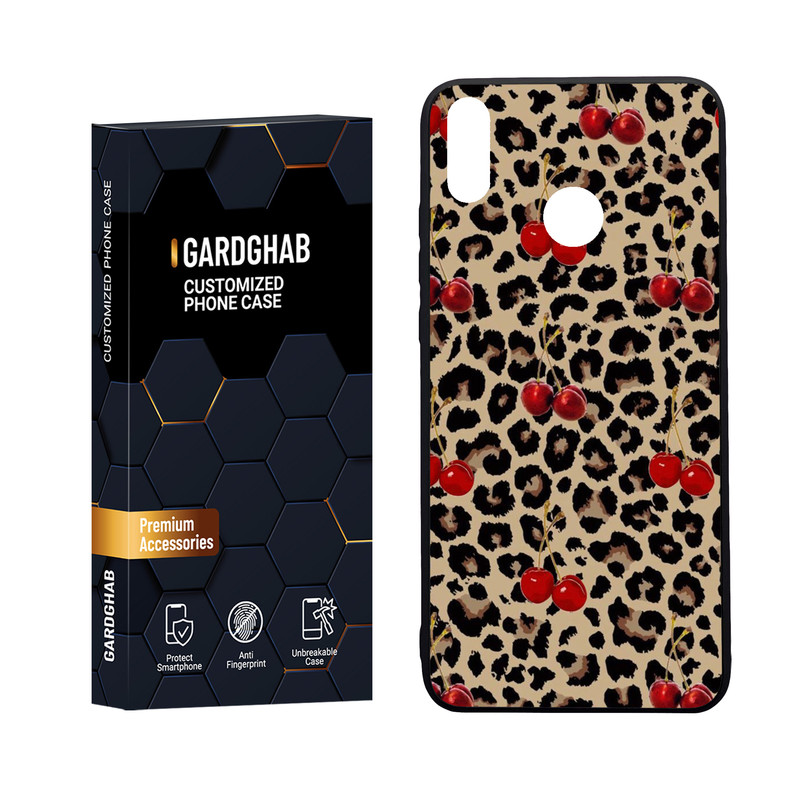 کاور گارد قاب مدل دور ژله ای  پشت گلس  ساده  مناسب برای گوشی موبایل  آنر 8x