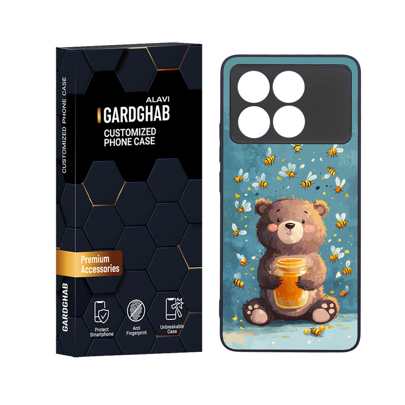 کاور گارد قاب علوی مدل دور ژله ای مناسب برای گوشی موبایل شیائومی Poco X6 Pro