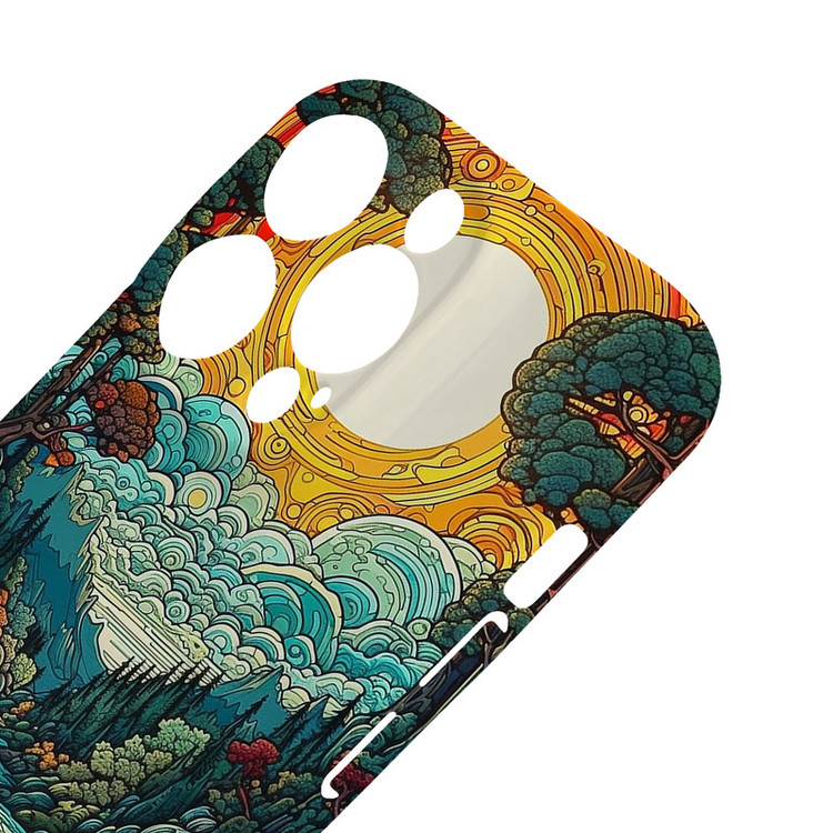 کاور گارد قاب مدل هنری مناسب برای گوشی موبایل اپل iPhone 15 Promax