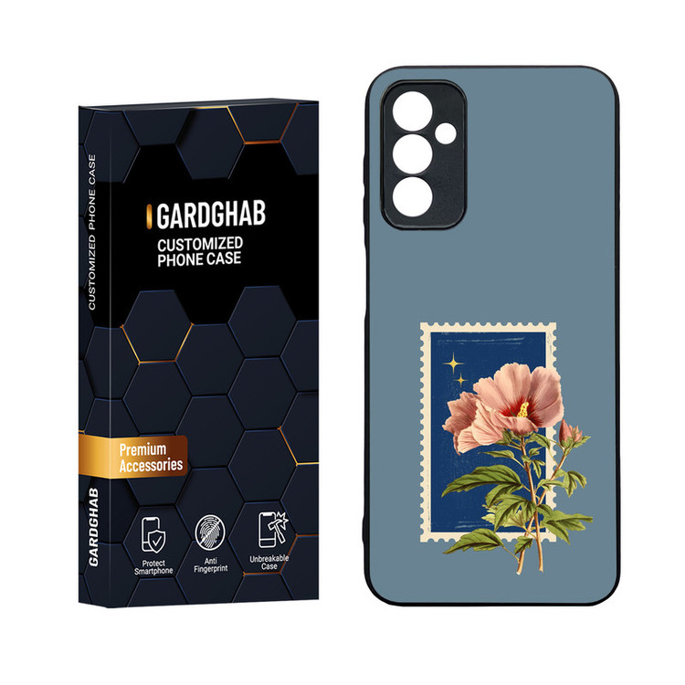 کاور گارد قاب مدل دورژله ای پشت گلس دخترانه مناسب برای گوشی موبایل سامسونگ Galaxy M13 4G