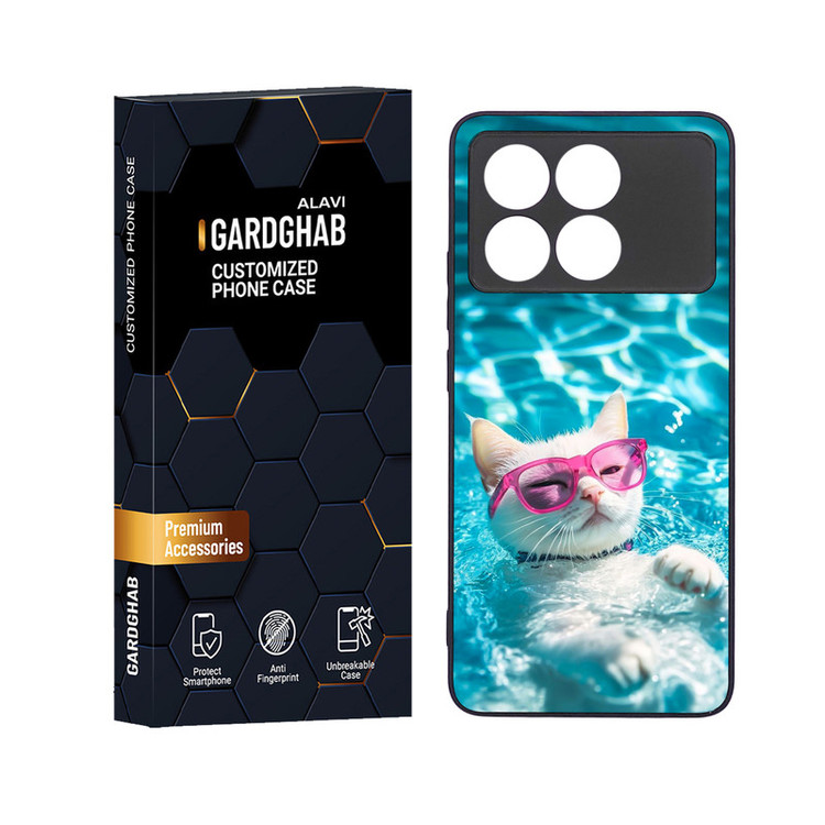 کاور گارد قاب علوی مدل دور ژله ای مناسب برای گوشی موبایل شیائومی Poco X6 Pro