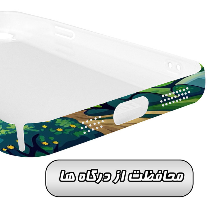 کاور گارد قاب مدل هنری مناسب برای گوشی موبایل iPhone 15