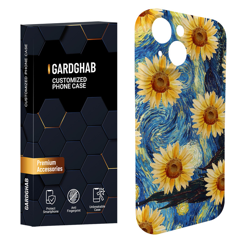 کاور گارد قاب مدل هنری مناسب برای گوشی موبایل اپل iPhone 14 Plus