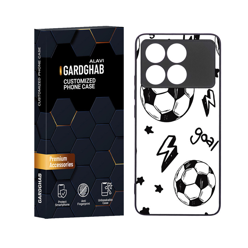 کاور گارد قاب علوی مدل دور ژله ای مناسب برای گوشی موبایل شیائومی Poco X6 Pro