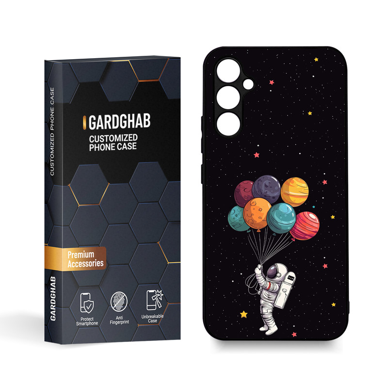 کاور گارد قاب مدل دورژله ای کهکشان مناسب برای گوشی موبایل سامسونگ Galaxy A34