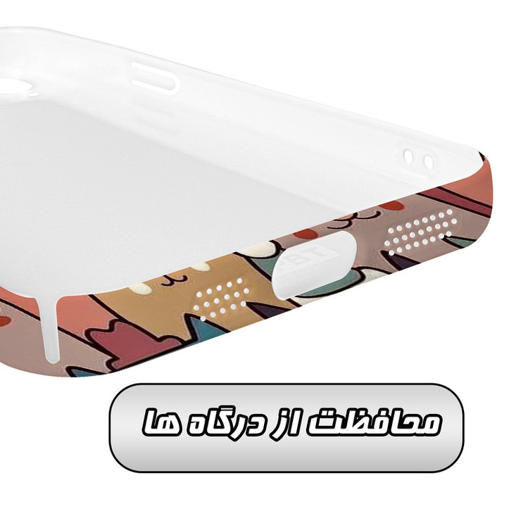 کاور گاردقاب مدل فانتزی مناسب برای گوشی موبایل اپل iPhone 15