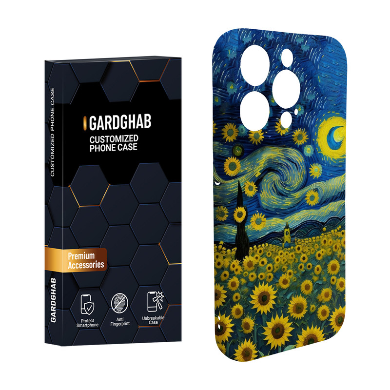 کاور گارد قاب مدل هنری مناسب برای گوشی موبایل اپل iPhone 15 Promax