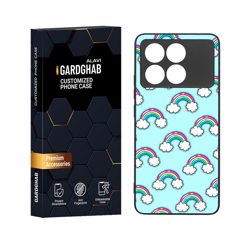 کاور گارد قاب علوی مدل دور ژله ای مناسب برای گوشی موبایل شیائومی Poco X6 Pro