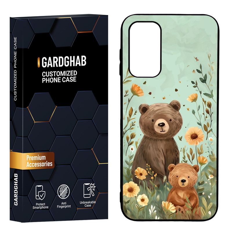 کاور گارد قاب مدل پشت گلس فانتزی مناسب برای گوشی موبایل سامسونگ Galaxy A14