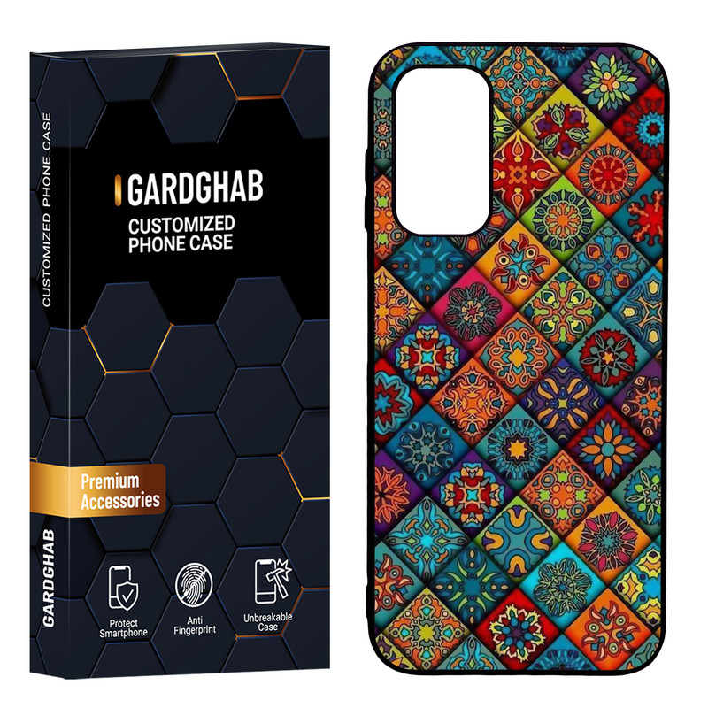 کاور گارد قاب مدل دور ژله ای هنری مناسب برای گوشی موبایل سامسونگ Galaxy A14