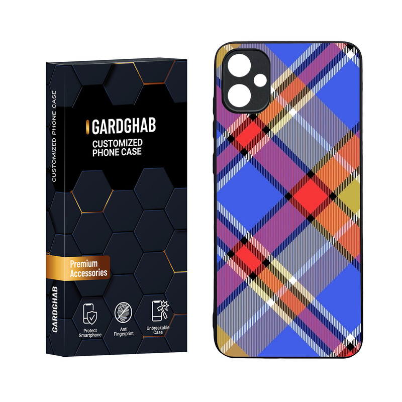 کاور گارد قاب مدل دورژله ای پشت گلس ساده مناسب برای گوشی موبایل سامسونگ Galaxy A05