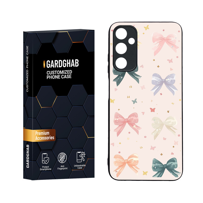 کاور گارد قاب مدل دورژله ای پشت گلس دخترانه مناسب برای گوشی موبایل سامسونگ Galaxy A05s