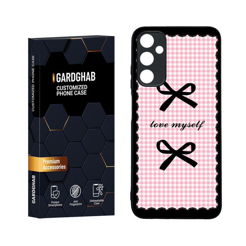 کاور گارد قاب مدل دورژله ای پشت گلس دخترانه مناسب برای گوشی موبایل سامسونگ Galaxy A05s