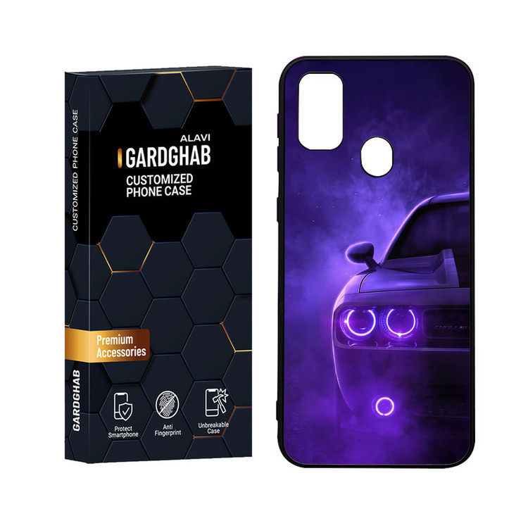 کاور گارد قاب علوی مدل Glass مناسب برای گوشی موبایل سامسونگ Galaxy M30S