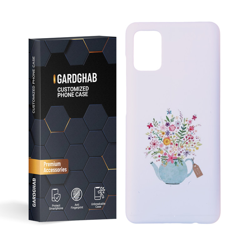 کاور گارد قاب مدل گل مناسب برای گوشی موبایل سامسونگ galaxy a51