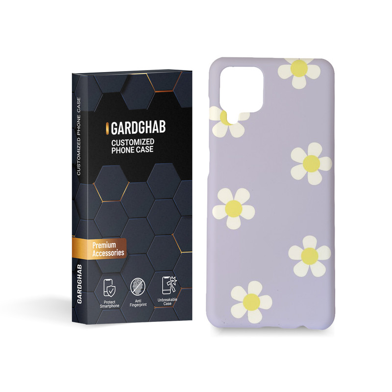 کاور گارد قاب مدل گل مناسب برای گوشی موبایل سامسونگ Galaxy A12