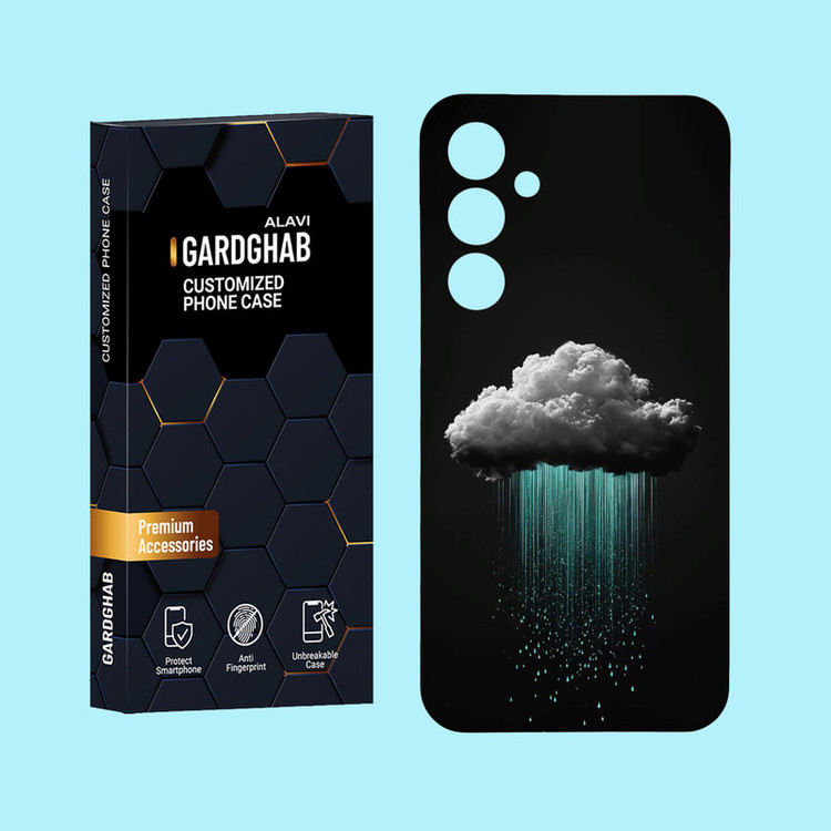 کاور گارد قاب علوی مدل هنری مناسب برای گوشی موبایل سامسونگ Galaxy A55