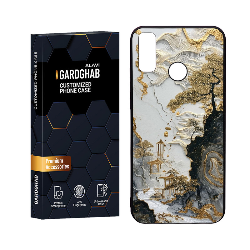 کاور گارد قاب علوی مدل Glass مناسب برای گوشی موبایل هوآوی Y8s