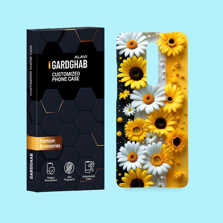 کاور گارد قاب علوی مدل گل مناسب برای گوشی موبایل شیائومی Redmi K20 / K20 Pro