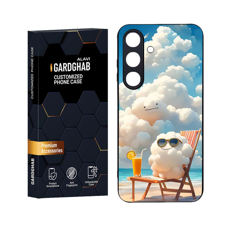 کاور گارد قاب علوی مدل Glass مناسب برای گوشی موبایل سامسونگ Galaxy S25