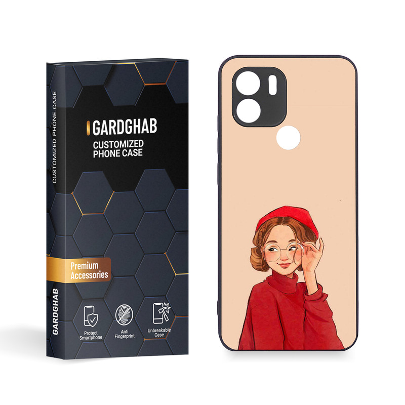 کاور گارد قاب مدل دخترانه مناسب برای گوشی موبایل شیائومی Redemi A1 Plus/Poco  C51