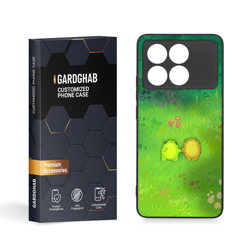 کاور گارد قاب مدل دخترانه مناسب برای گوشی موبایل شیائومی Poco X6 Pro 5G