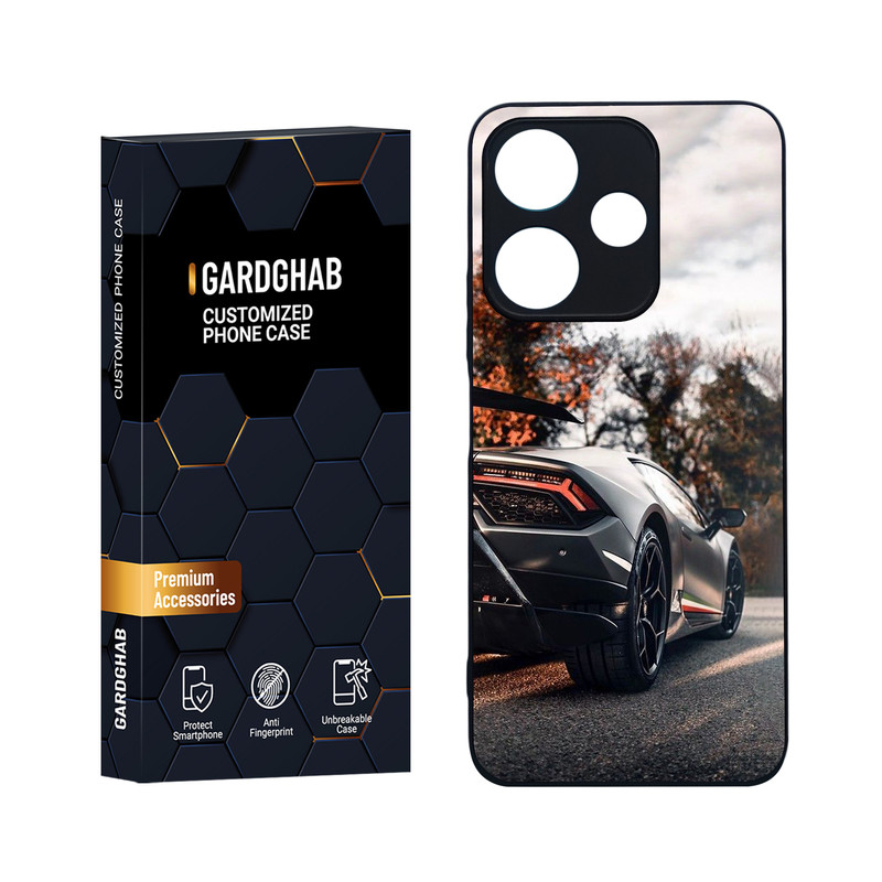 کاور گارد قاب مدل پسرانه مناسب برای گوشی موبایل شیائومی Redmi 13 4G / Poco M6 4G