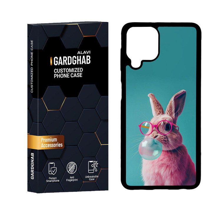 کاور گارد قاب علوی دورژله ای مدل فانتزی مناسب برای گوشی موبایل سامسونگ Galaxy A22 4G