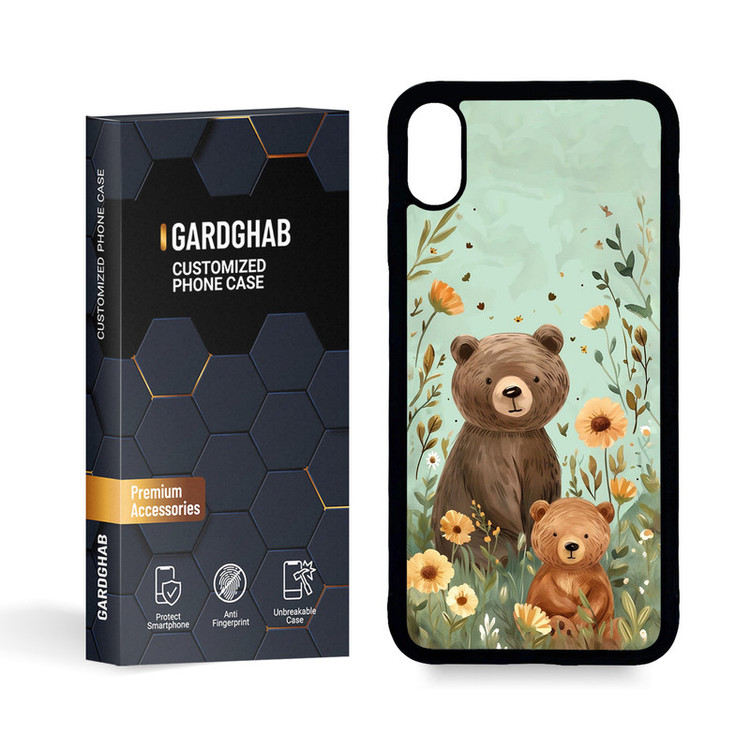 کاور گارد قاب مدل پشت گلس فانتزی مناسب برای گوشی موبایل اپل iPhone XS MAX