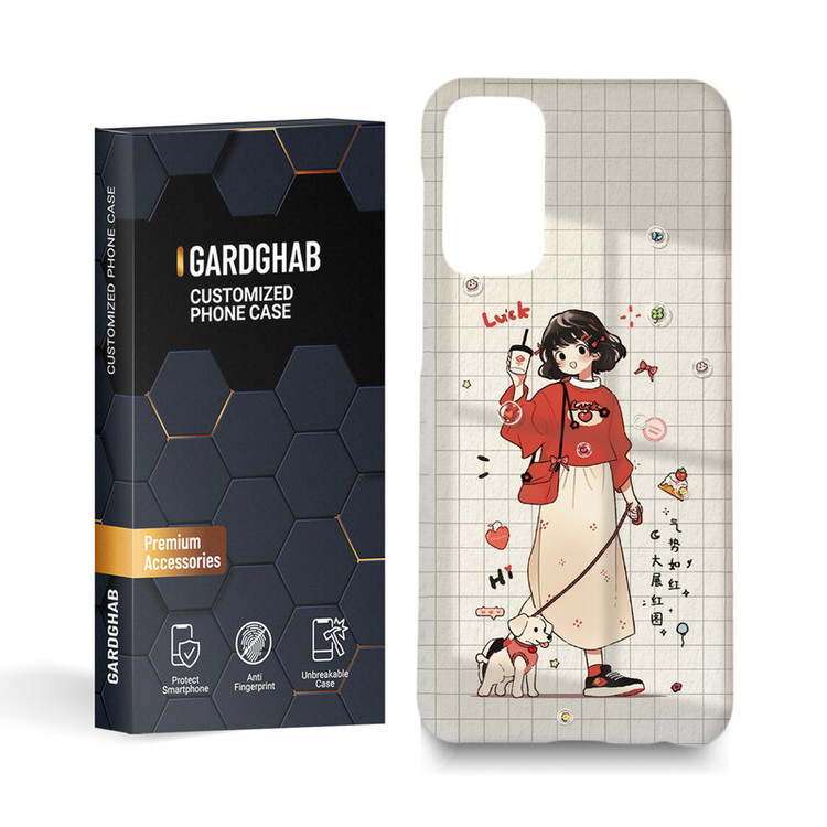 کاور گارد قاب مدل دخترانه مناسب برای گوشی موبایل سامسونگ Galaxy M23